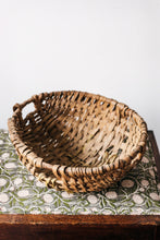 Load image into Gallery viewer, Vintage - Low Harvest Basket - French
